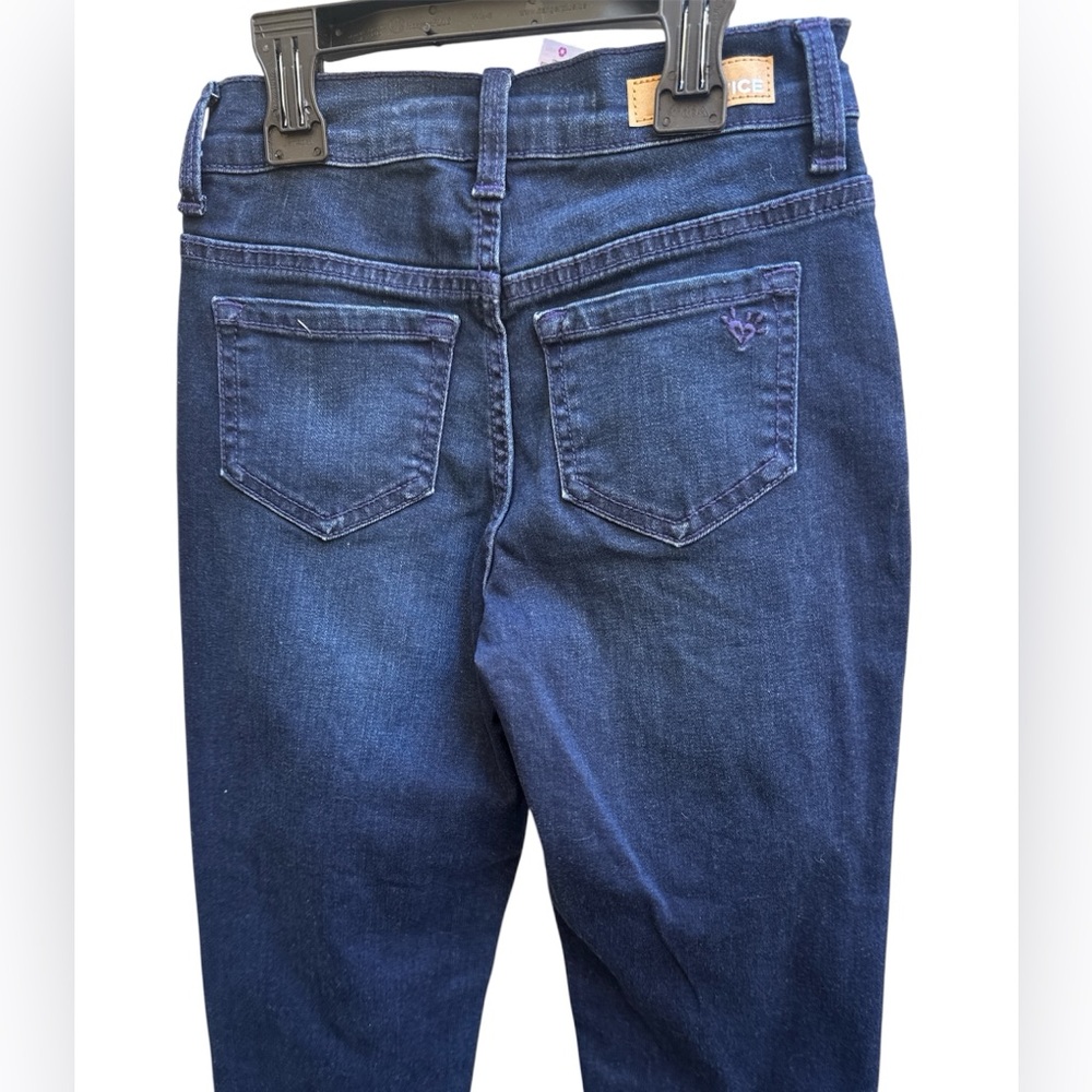 Justice Girls Distressed Skinny Jeans Size 7 NWT - Picture 5 of 5